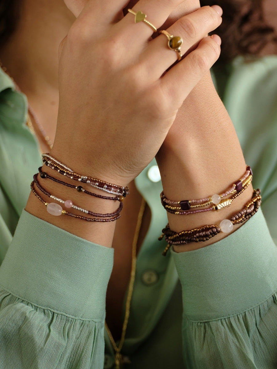 DREAMER rose quartz bracelet