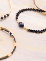 A Beautiful Story Emotion Gold Bracelet Lapis Lazuli