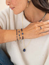 A Beautiful Story Emotion Gold Bracelet Lapis Lazuli