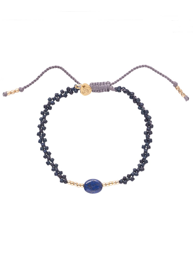 A Beautiful Story Emotion Gold Bracelet Lapis Lazuli