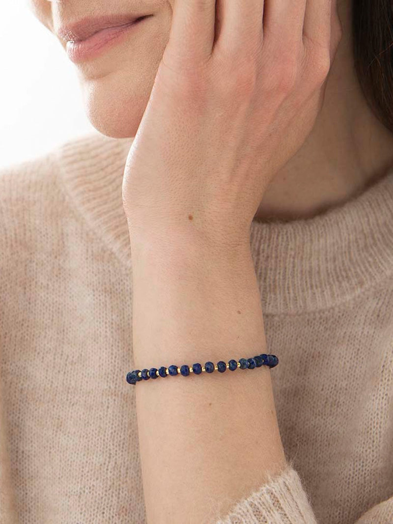 A Beautiful Story Energy Gold Bracelet Lapis Lazuli