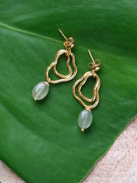 FASCINATED gold earrings