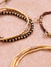 A Beautiful Story Loyal Gold Bracelet Rose Quartz