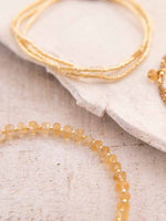 A Beautiful Story Shiny Citrine Gold Bracelet