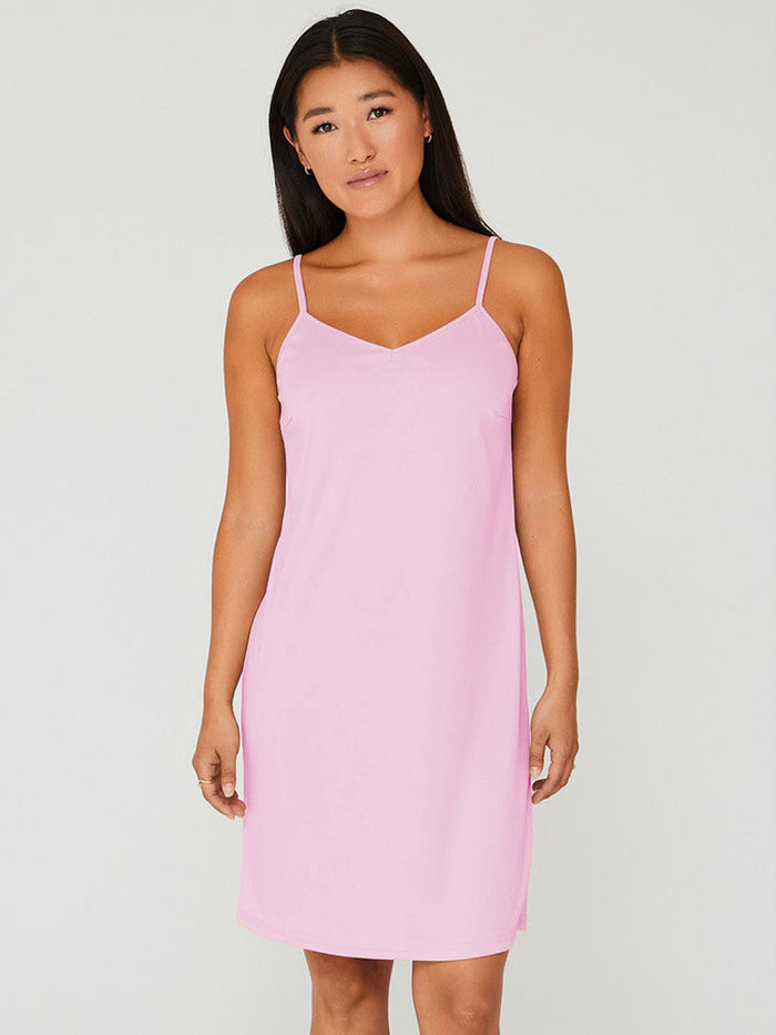 Alusmekko Slip Dress Vaaleanpunainen