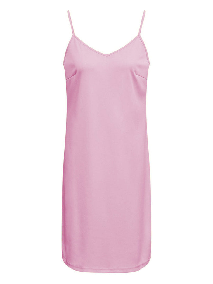 Alusmekko Slip Dress Vaaleanpunainen