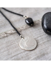A Beautiful Story Fairy Moon Silver Necklace