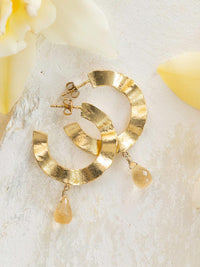 AMBITIOUS gold earrings