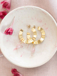 AMBITIOUS gold earrings
