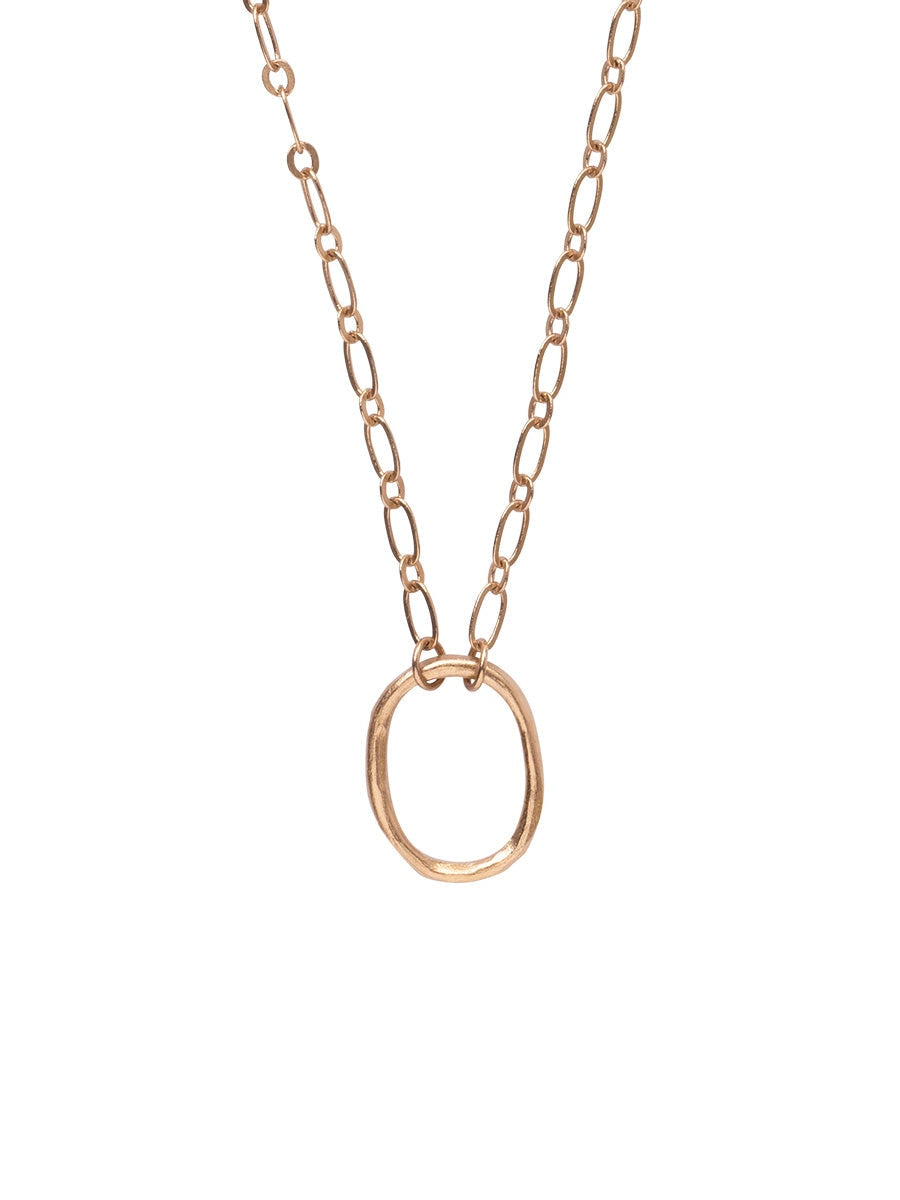Attached Gold Necklace Kaulakorut