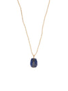 A Beautiful Story Calm Gold Necklace Lapis Lazuli