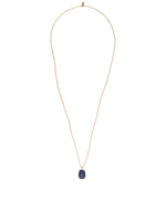 A Beautiful Story Calm Gold Necklace Lapis Lazuli