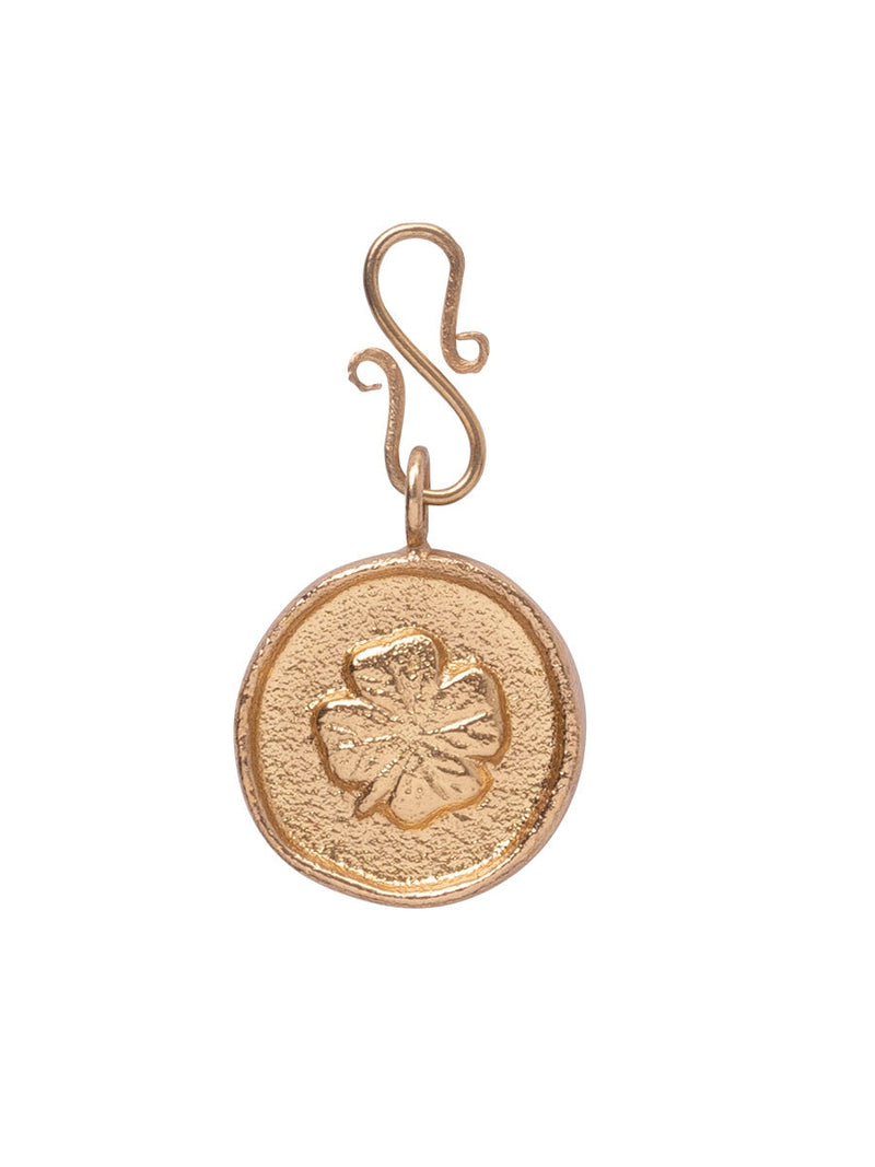 A Beautiful Story Clover vintage coin charm