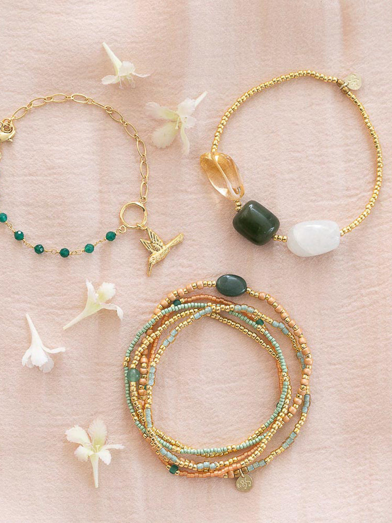 A Beautiful Story Desirable Aventurine Moonstone Citrine Rannekoru