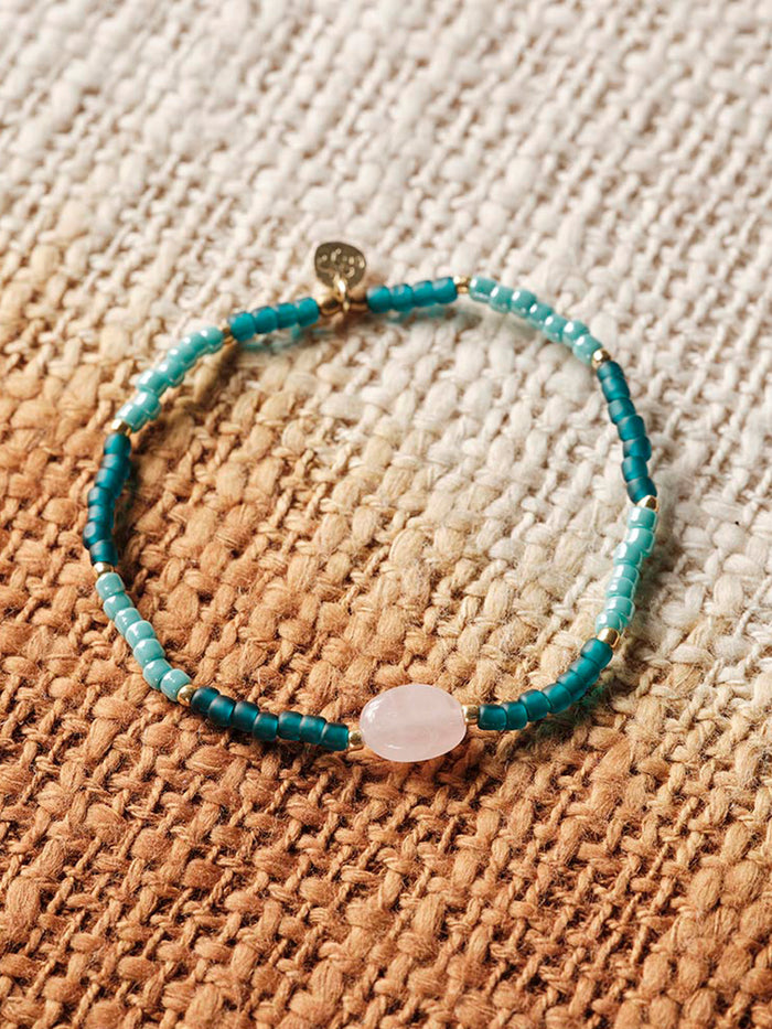 A Beautiful Story Haze Ruusukvartsi Rannekoru