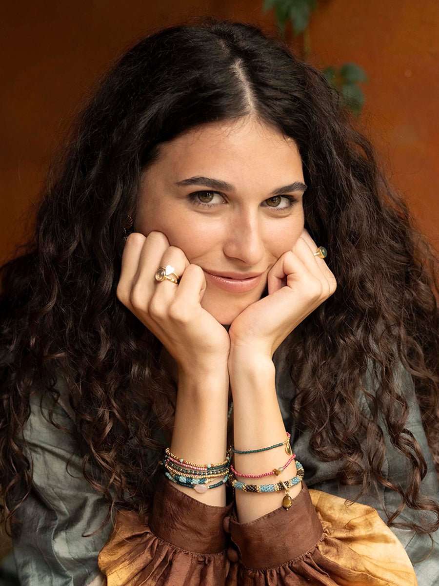 A Beautiful Story Haze Ruusukvartsi Rannekoru