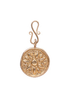 A Beautiful Story Sun vintage gold charm
