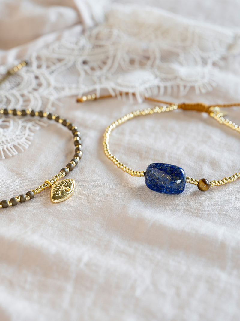 A Beautiful Story Surprise Lapis Lazuli Kulta Rannekoru