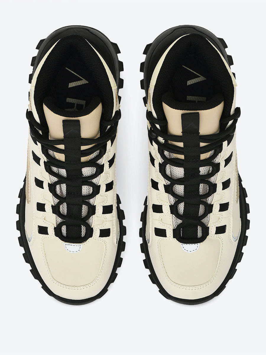 ARKK Copenhagen Apaze Hightop Kenkä Antique White Black