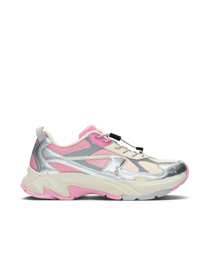 Arkk Copenhagen Forma Runner Silver Pink Lenkkari