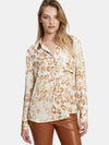 Bardot Classic collar shirt Leopard