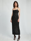 Bardot Infinite Sequin Maxi Dress Black