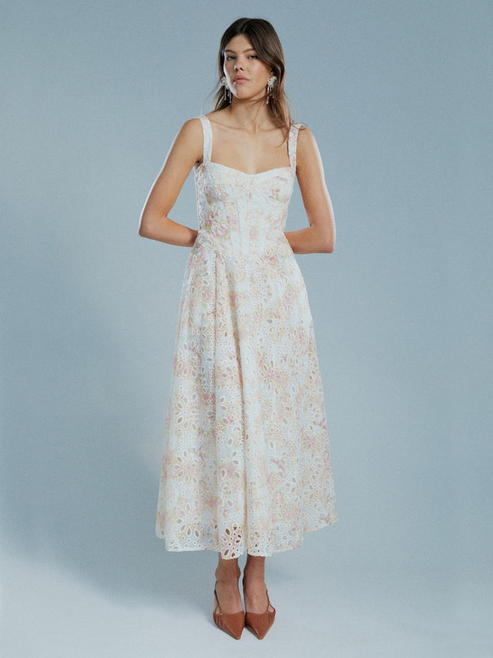 Bardot Lilah Corset Midi Mekko