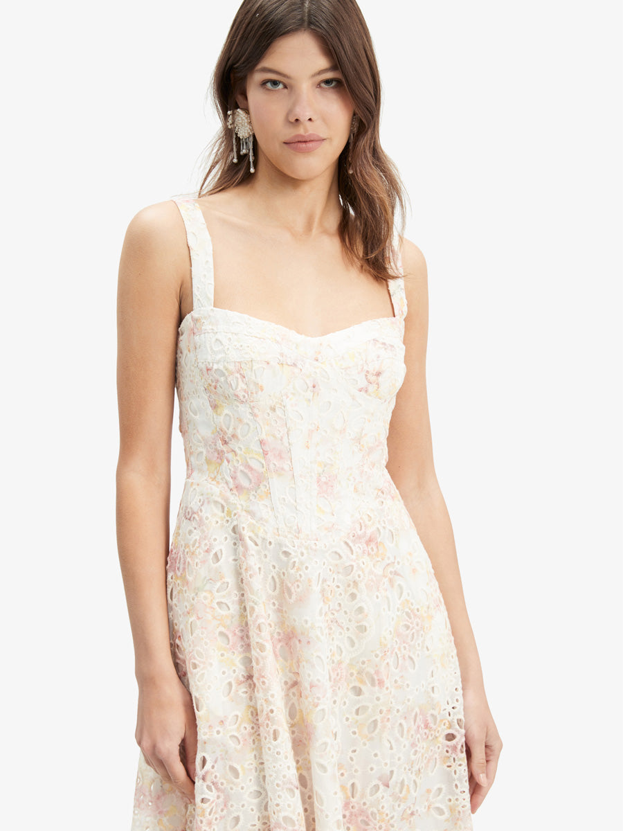 Bardot Lilah Corset Midi Mekko