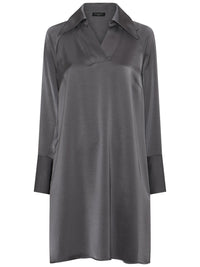 Bruuns Bazaar BeckiaBBKassidy Satiinimekko Harmaa