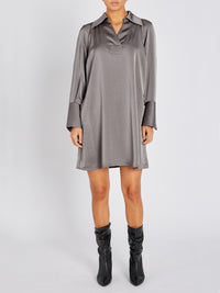 Bruuns Bazaar BeckiaBBKassidy Satiinimekko Harmaa