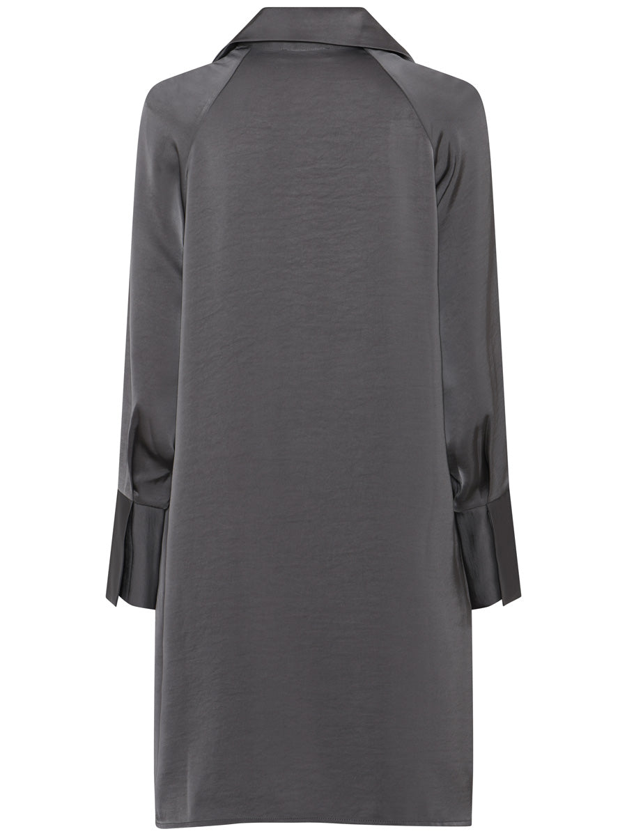 Bruuns Bazaar BeckiaBBKassidy Satiinimekko Harmaa