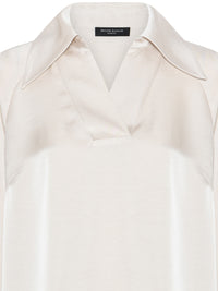 Bruuns Bazaar BeckiaBBKassindra Satiinipusero Kerma/Luonnonvalkoinen