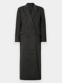 Bruuns Bazaar Fallopia Villakangastakki Tummanharmaa