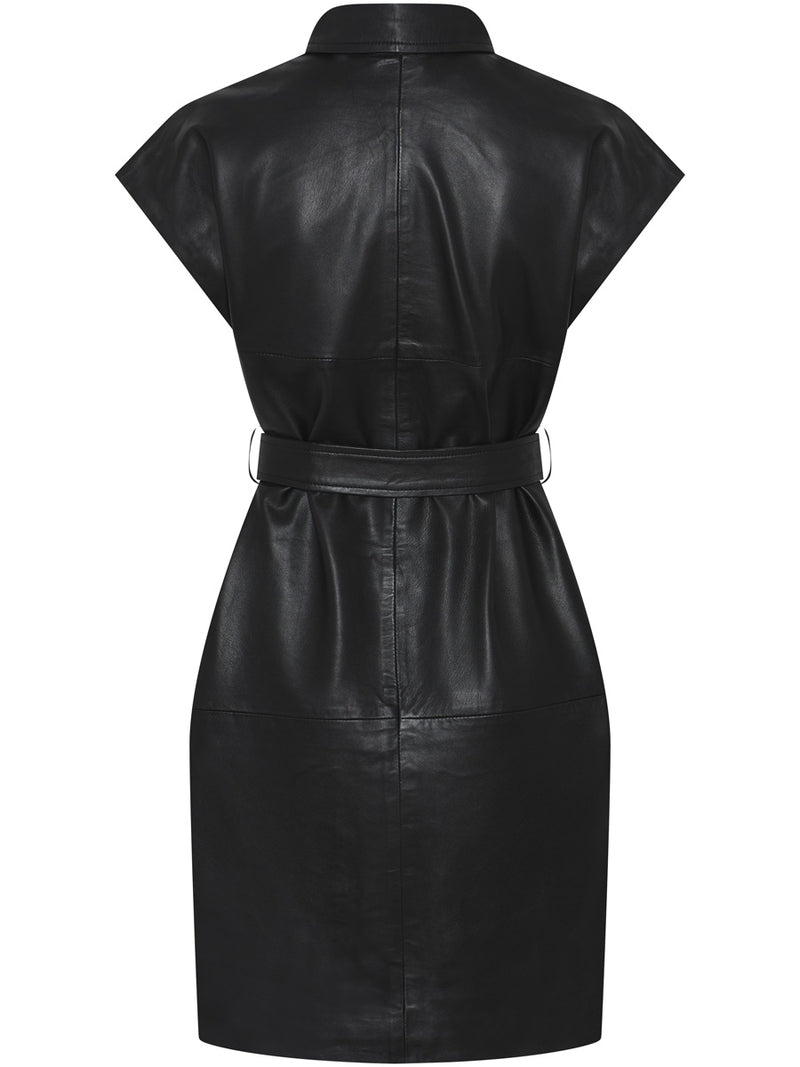 Bruuns Bazaar GentianBBVilina Nahkamekko Musta