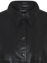 Bruuns Bazaar GentianBBVilina Nahkamekko Musta