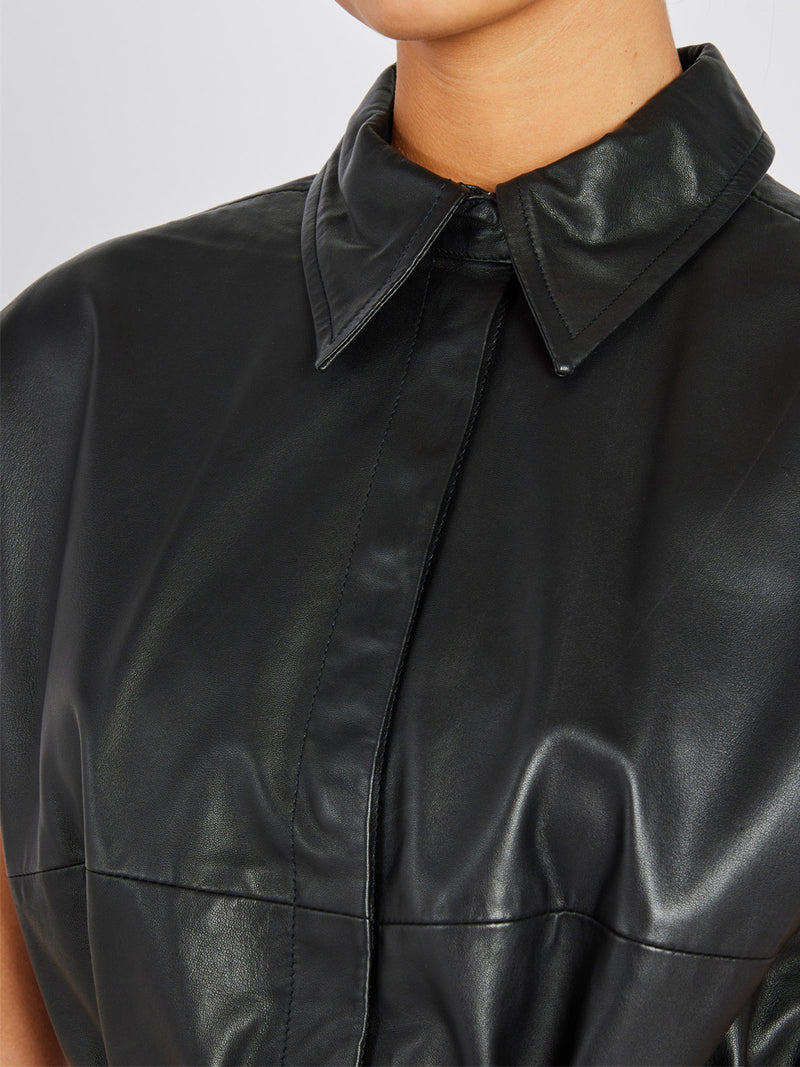 Bruuns Bazaar GentianBBVilina Nahkamekko Musta