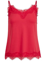 Coster Copenhagen CC Heart lace top Coral pink
