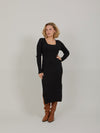 Coster Copenhagen Elena Knit Dress Black