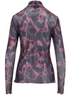 Coster Copenhagen Eve Mesh Turtleneck Pink Wave