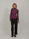 Coster Copenhagen Eve Mesh Turtleneck Pink Wave