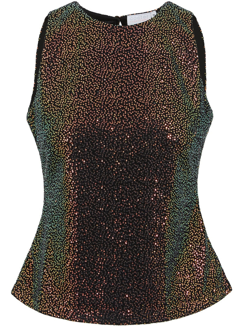 Coster Copenhagen Sequin halterneck