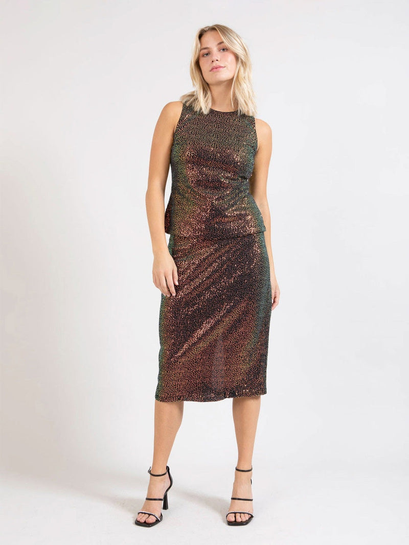 Coster Copenhagen Sequin skirt with lace