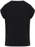 Tee With Velvet Kiss Print T-Paita