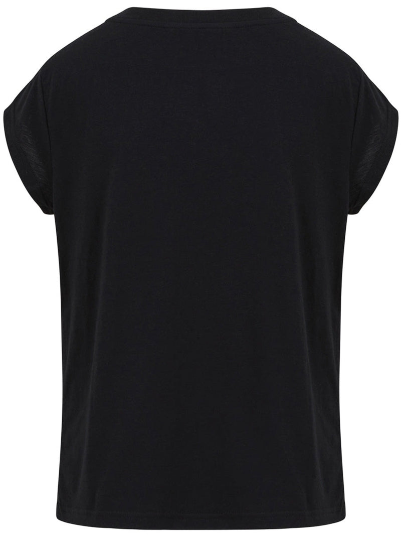 Tee With Velvet Kiss Print T-Paita