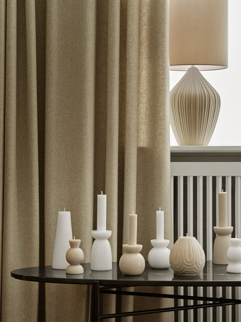 Cozy Living Candle Trapez Light Stone