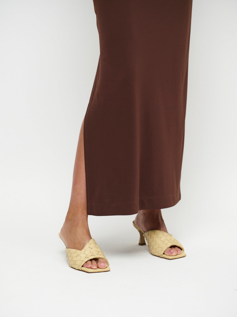 Dante 6 Aliki Epäsymmetrinen Mekko Ruskea