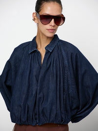 CASSI balloony denim jacket