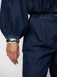 CASSI balloony denim jacket
