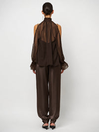Dante 6 Delancy Satiinipusero Ruskea