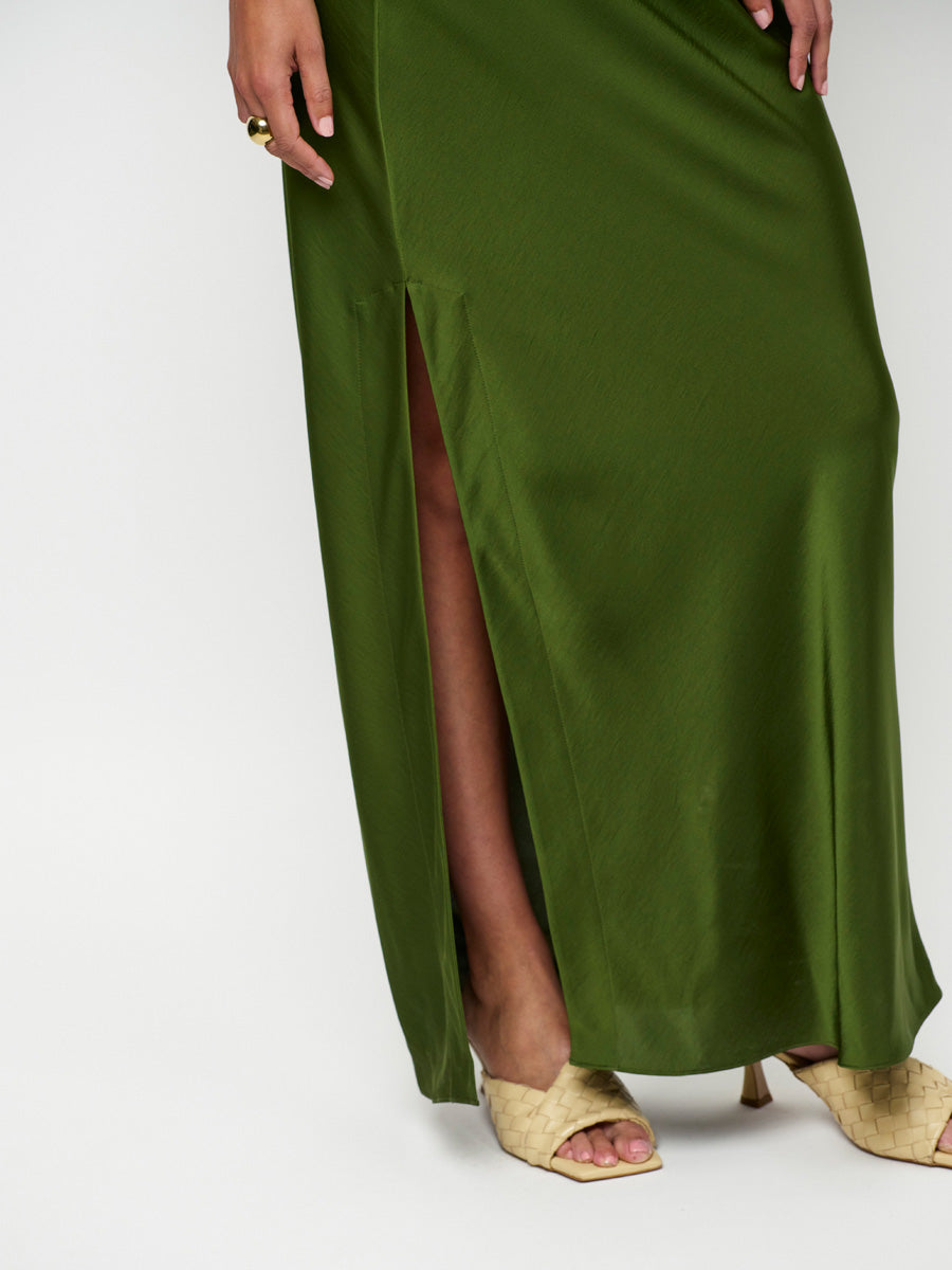 Dante 6 Epic Off Shoulder Satiinimekko Vihreä